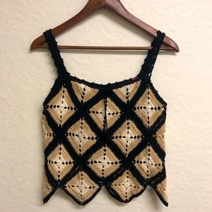 Crocheted Crop Top